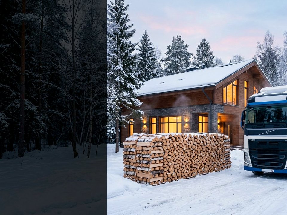 Укладка сезонного запаса — Красногорск